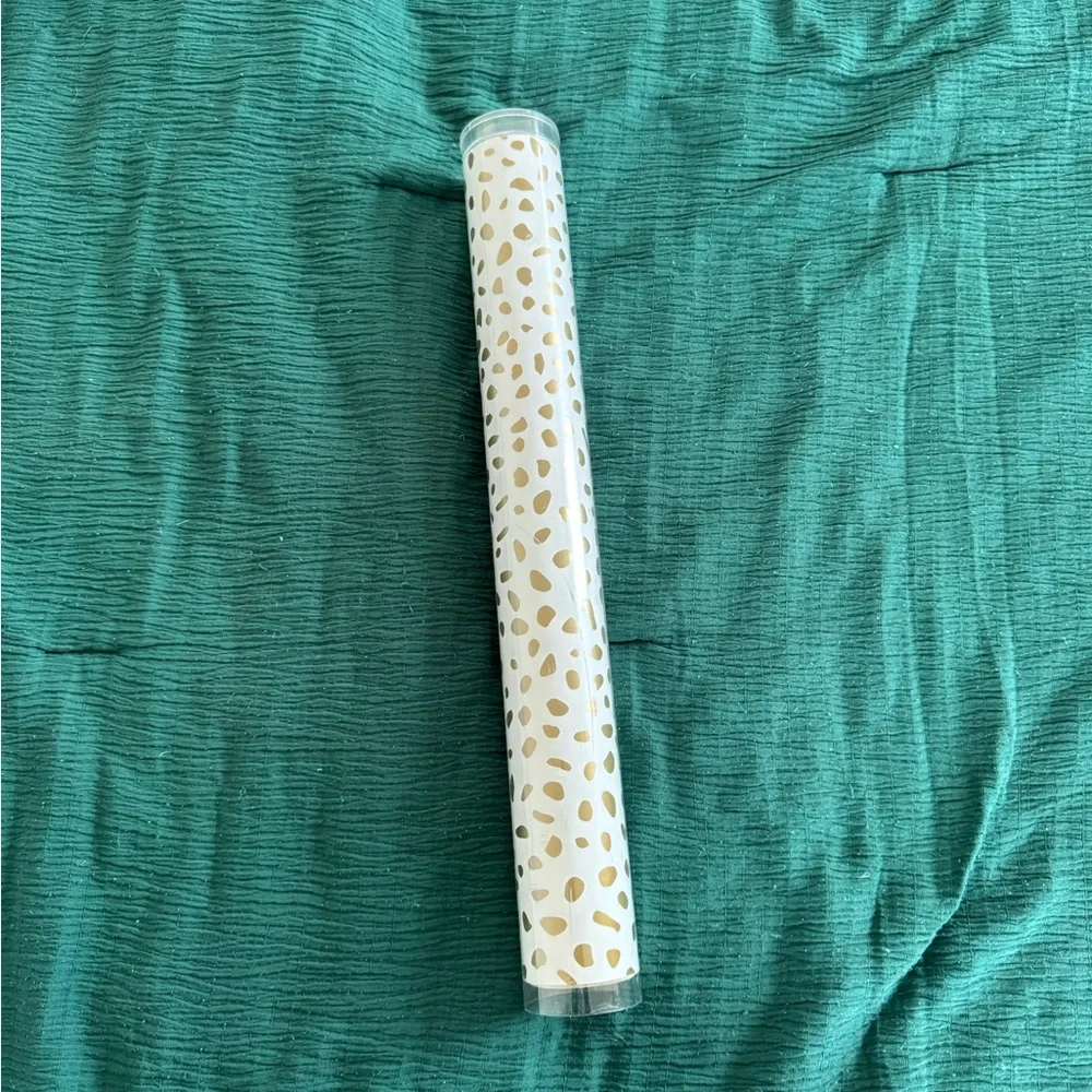 Metallic Gold Speckled Dot Wallpaper (removable)